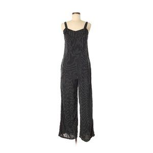 Gypsies & Moondust Navy Pinstripe Jumpsuit
